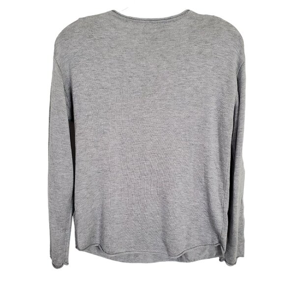 Rachel Zoe Size S Sweater Cozy Cashmere Blend Blessed Light Knit Rolled Edges - Picture 3 of 7